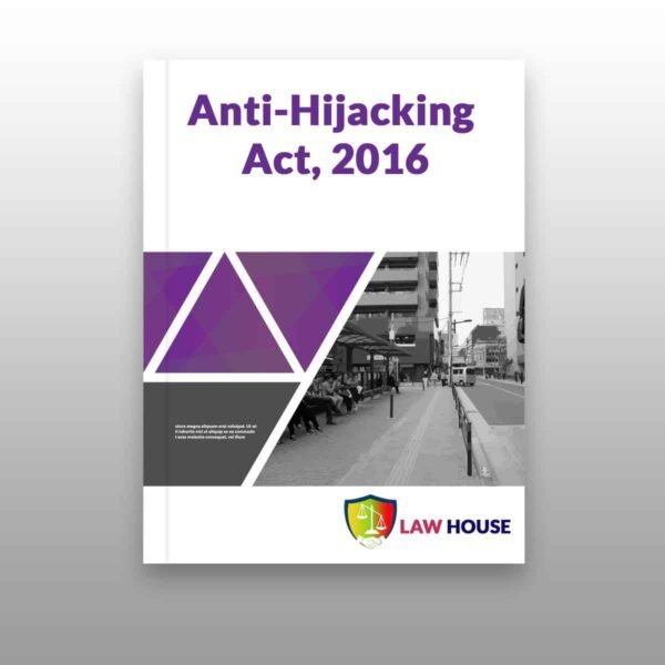Anti Hijacking act 2016 | Download PDF free