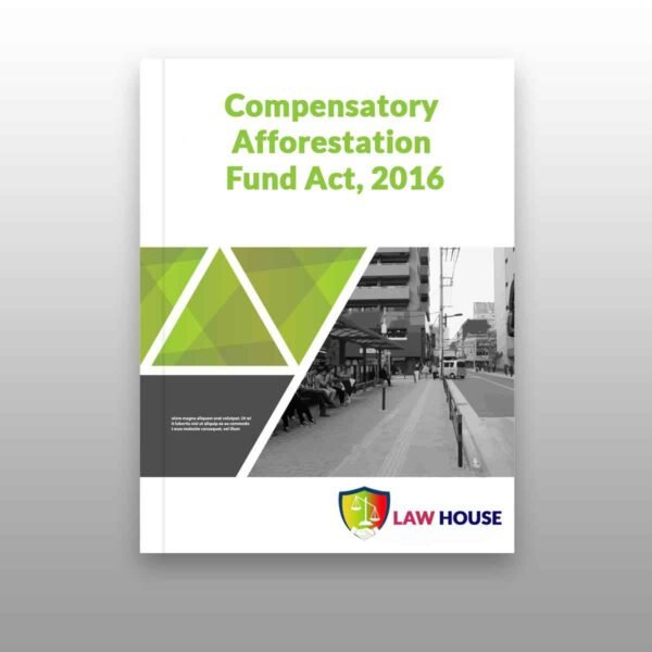 Compensatory Afforestation Fund Act, 2016 | Download Free law Books