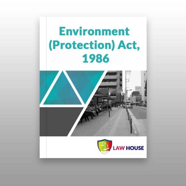 Environment (Protection) Act, 1986 || Free Law Books PDF Download