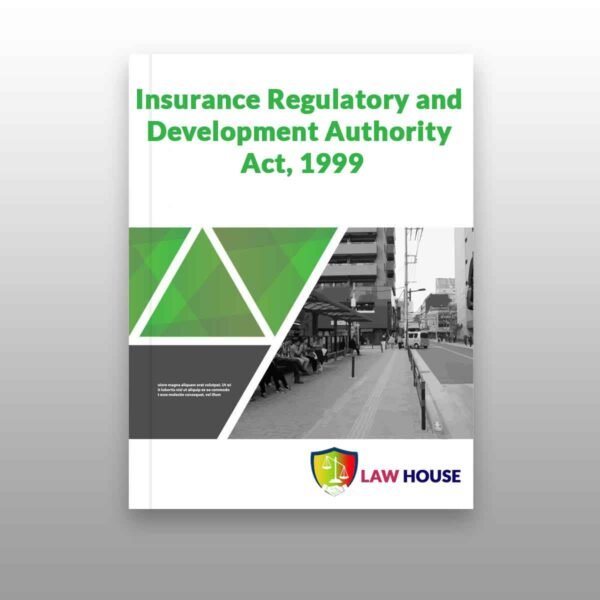 Insurance Regulatory and Development Authority Act, 1999 || Free Law Books PDF Download