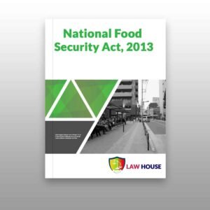 National Food Security Act, 2013 || Free Law Books PDF Download