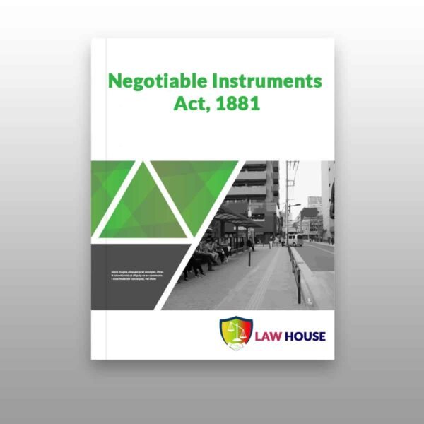 Negotiable Instruments Act, 1881 free e-book download in PDF