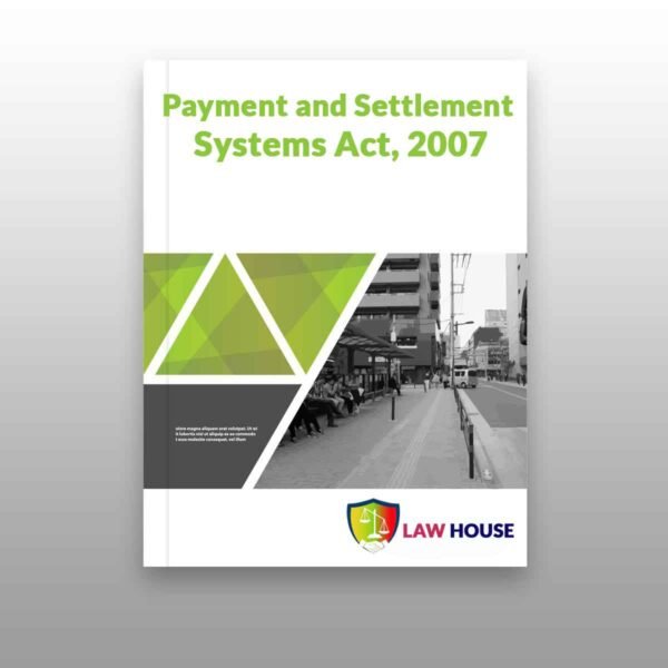 Payment and Settlement Systems Act, 2007 || Free Download