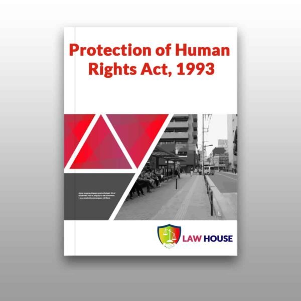 Protection of Human Rights Act, 1993 || Free Law Books PDF Download