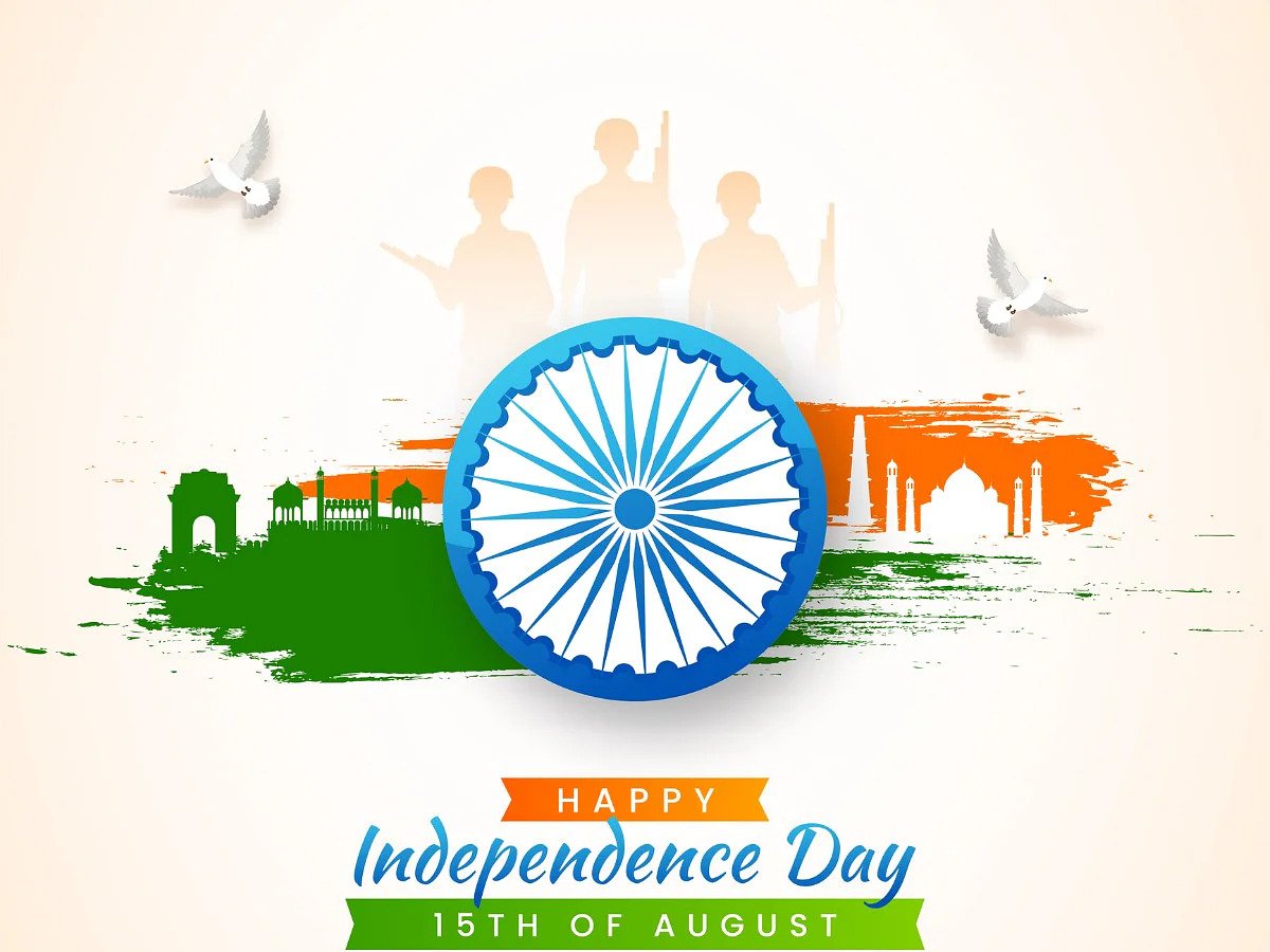 Happy India Independence Day. Know the History. Download Wishes