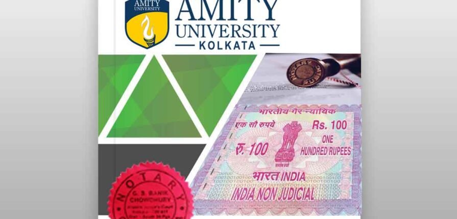 Amity University Kolkata -- AFFIDAVIT by the Student Amity University Kolkata Affidavit || Affidavit by Student || Law House Kolkata