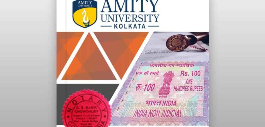 Amity University Kolkata -- Undertaking by Student Amity University Kolkata Affidavit || Undertaking by Student || Law House Kolkata