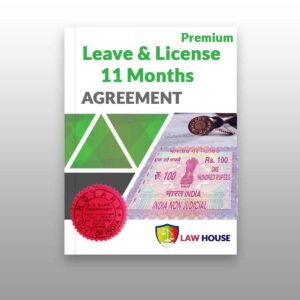 Leave and License Agreement | Create Online instantly | Law House